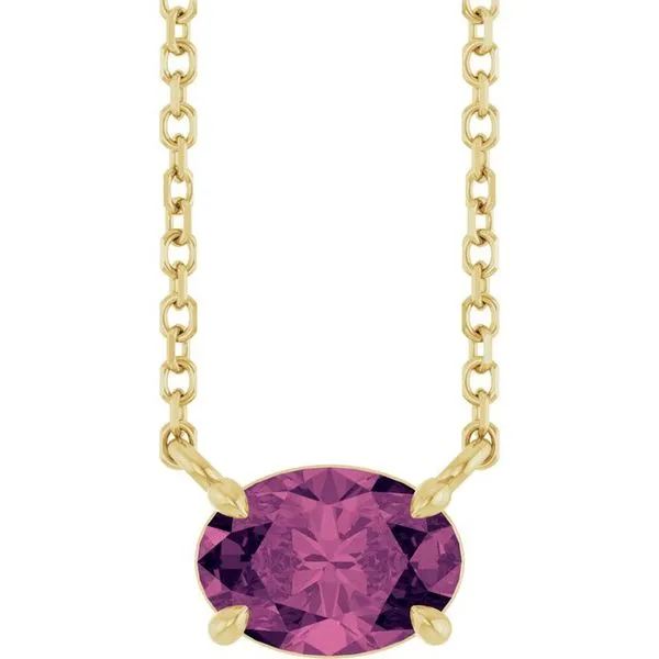 Solitaire Necklace Clater Jewelers Louisville, KY