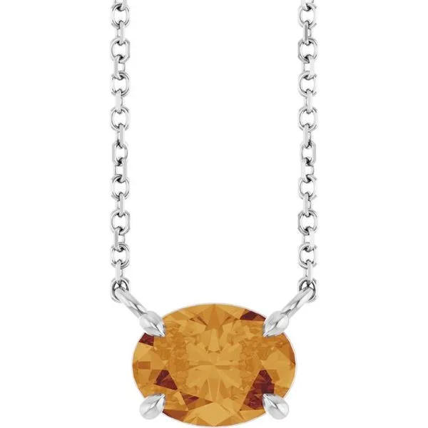 Solitaire Necklace Gysbers Jewelry Waupun, WI