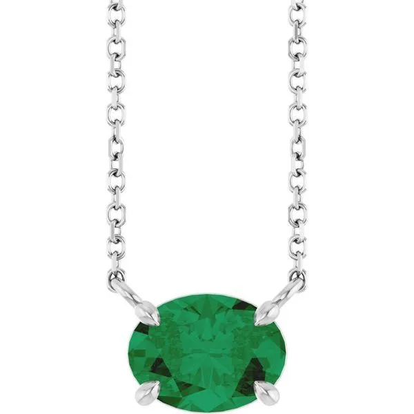 Solitaire Necklace Clater Jewelers Louisville, KY