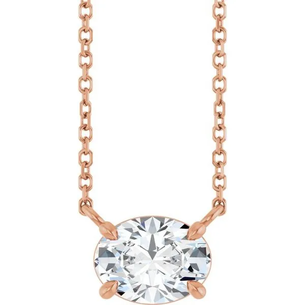 Solitaire Necklace Clater Jewelers Louisville, KY