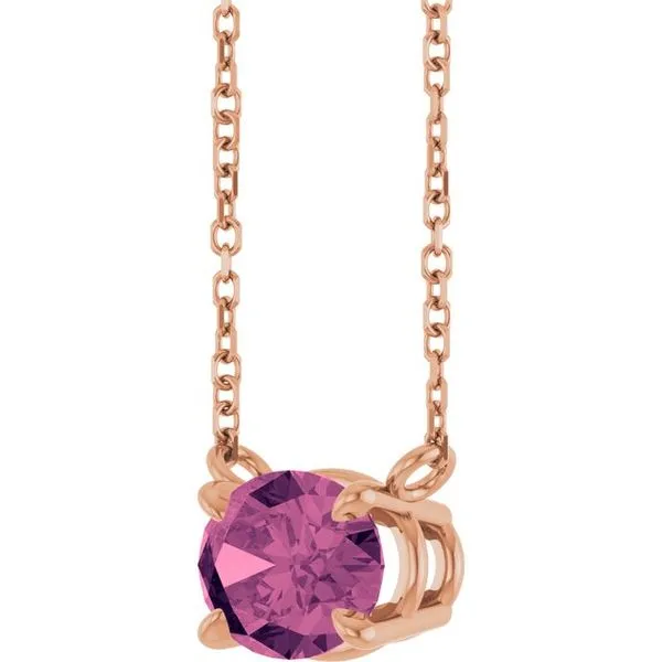 Solitaire Necklace Image 2 Clater Jewelers Louisville, KY