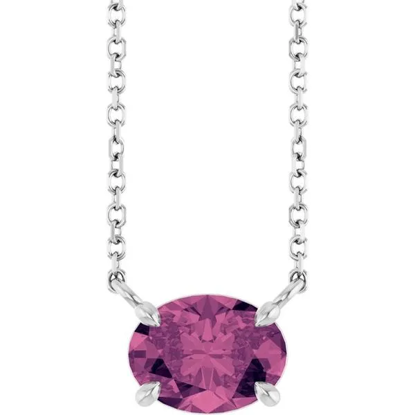 Solitaire Necklace Austin's Fine Diamonds & Jewelry Lyndhurst, NJ