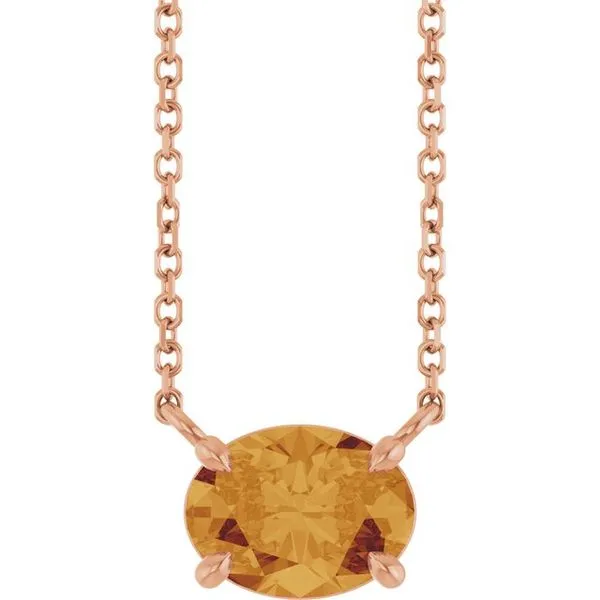 Solitaire Necklace Gysbers Jewelry Waupun, WI