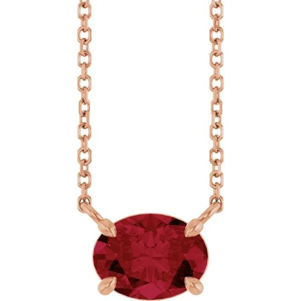 Solitaire Necklace Gysbers Jewelry Waupun, WI