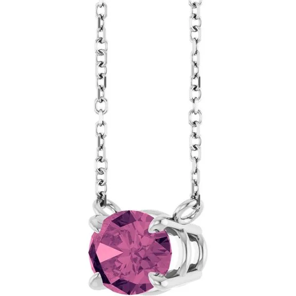 Solitaire Necklace Image 2 Paul James Jewelers Angels Camp, CA