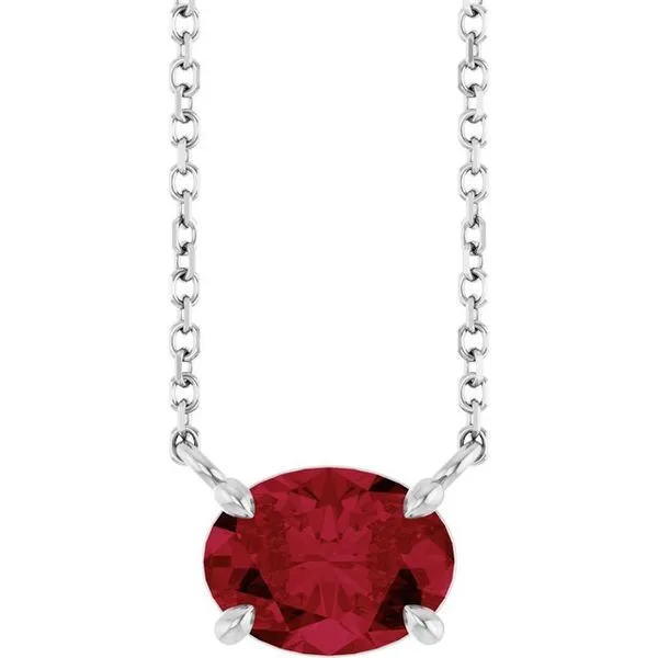 Solitaire Necklace Clater Jewelers Louisville, KY