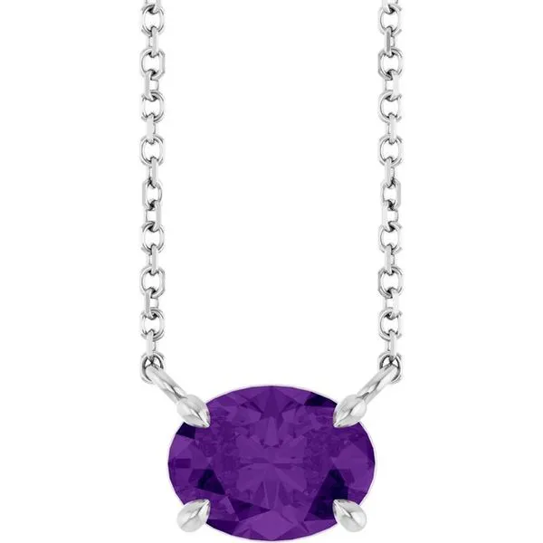 Solitaire Necklace Gysbers Jewelry Waupun, WI