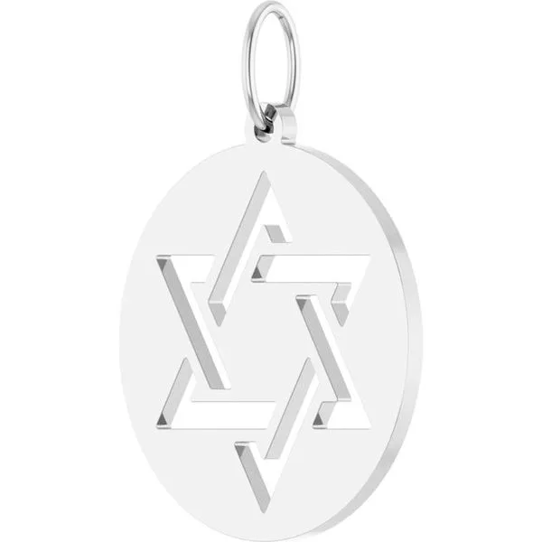 Star of David Pendant Image 2 Grayson & Co. Jewelers Iron Mountain, MI