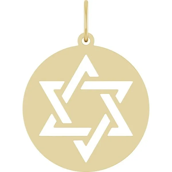 Star of David Pendant Hart's Jewelers Grants Pass, OR