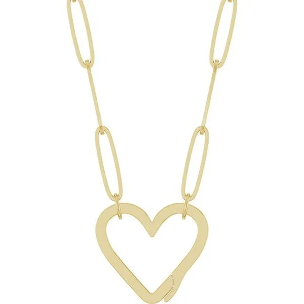 Heart Charm Necklace Clater Jewelers Louisville, KY