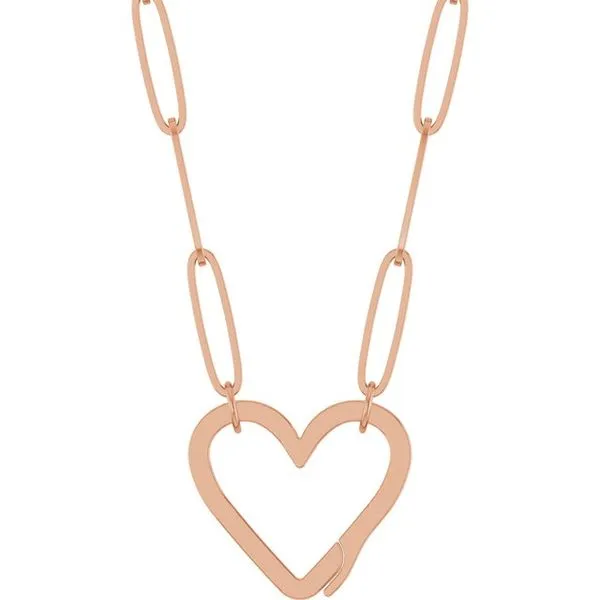 Heart Charm Necklace Clater Jewelers Louisville, KY