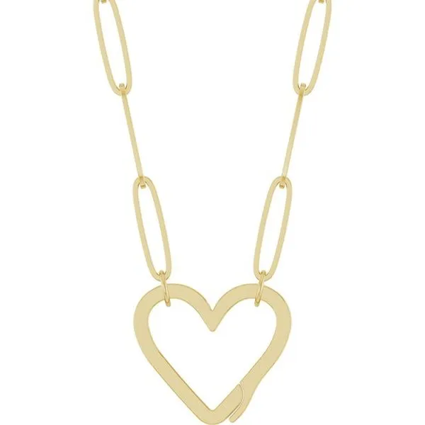 Heart Charm Necklace Gysbers Jewelry Waupun, WI
