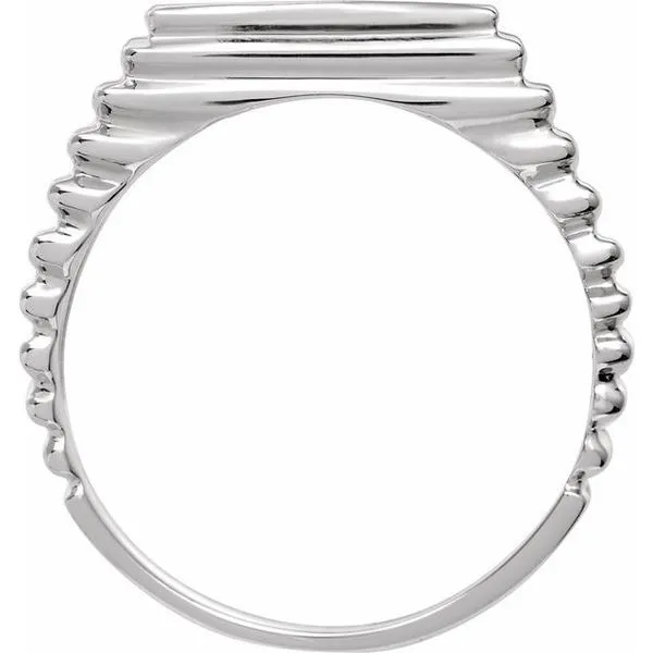 Rectangle Signet Ring Image 2 Arnold's Jewelry and Gifts Logansport, IN