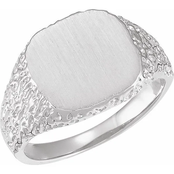 Square Signet Ring J. Meredith Jewelers Delafield, WI