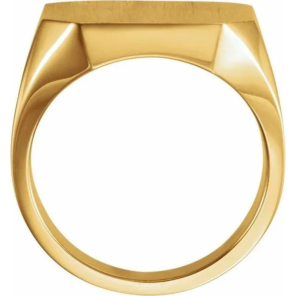 Octagon Signet Ring Image 2 G.G. Gems, Inc. Scottsdale, AZ