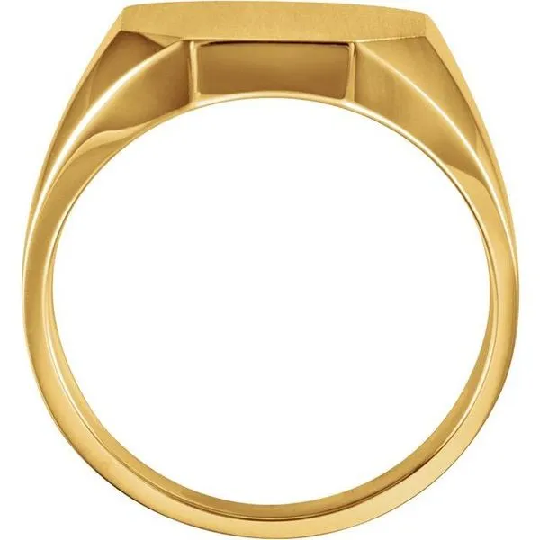 Octagon Signet Ring Image 2 J. Meredith Jewelers Delafield, WI