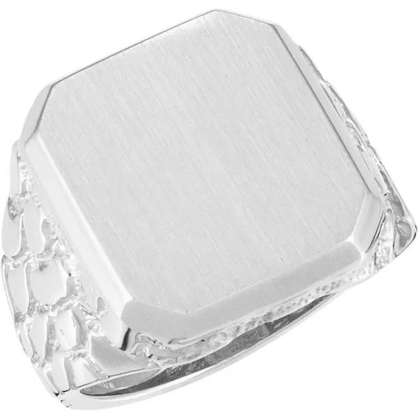 Octagon Nugget Signet Ring M. J. Thomas Jewelers, Ltd. Stratford, CT