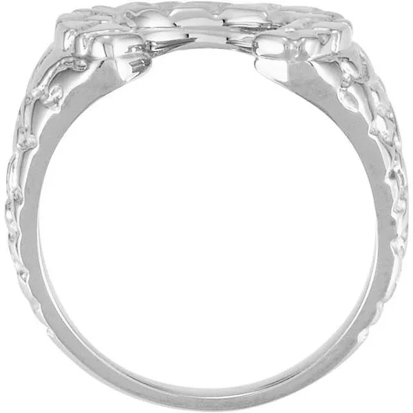 Nugget Horseshoe Ring Image 2 Hopman Jewelers Elkhart, IN