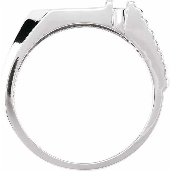 Geometric Signet Ring Image 2 J. Meredith Jewelers Delafield, WI