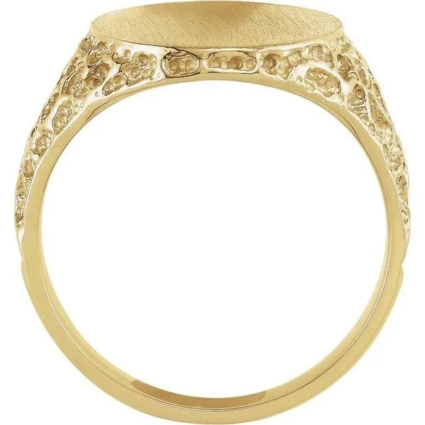 Oval Signet Ring Image 2 Arnold's Jewelry and Gifts Logansport, IN