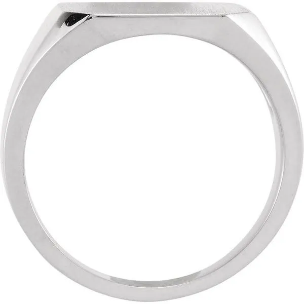 Octagon Signet Ring Image 2 Arnold's Jewelry and Gifts Logansport, IN