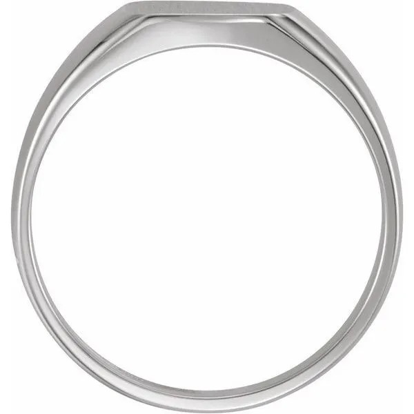 Square Signet Ring Image 2 Hopman Jewelers Elkhart, IN