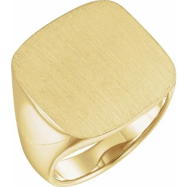 Square Signet Ring James & Williams Jewelers Berwyn, IL