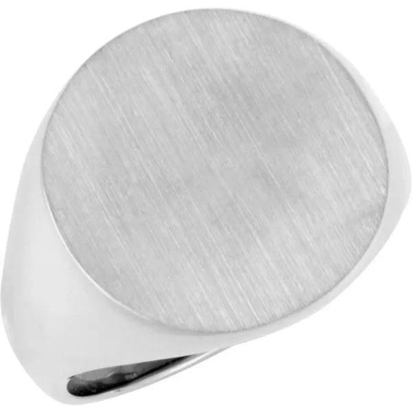 Round Signet Ring Hopman Jewelers Elkhart, IN