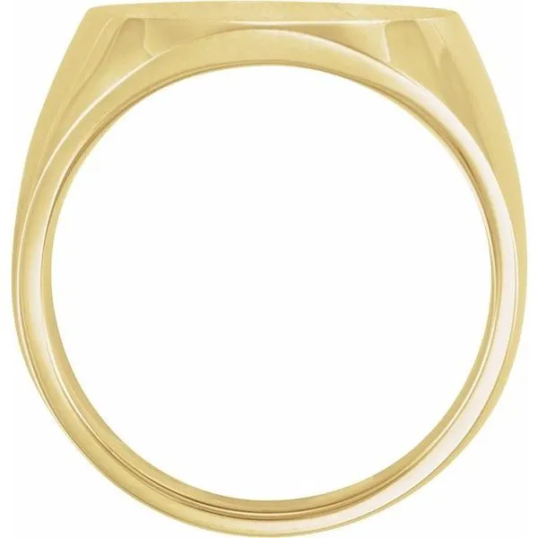 Oval Signet Ring Image 2 J. Meredith Jewelers Delafield, WI