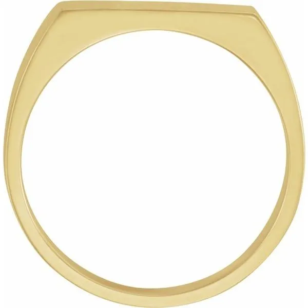 Rectangle Signet Ring Image 2 Arnold's Jewelry and Gifts Logansport, IN