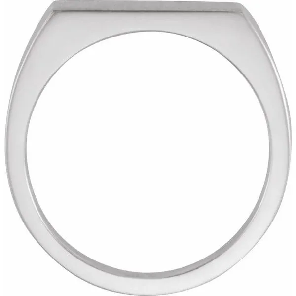 Rectangle Signet Ring Image 2 Hopman Jewelers Elkhart, IN