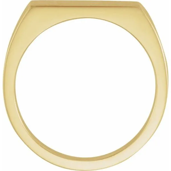 Rectangle Signet Ring Image 2 Rasmussen Jewelers Spanish Fork, UT
