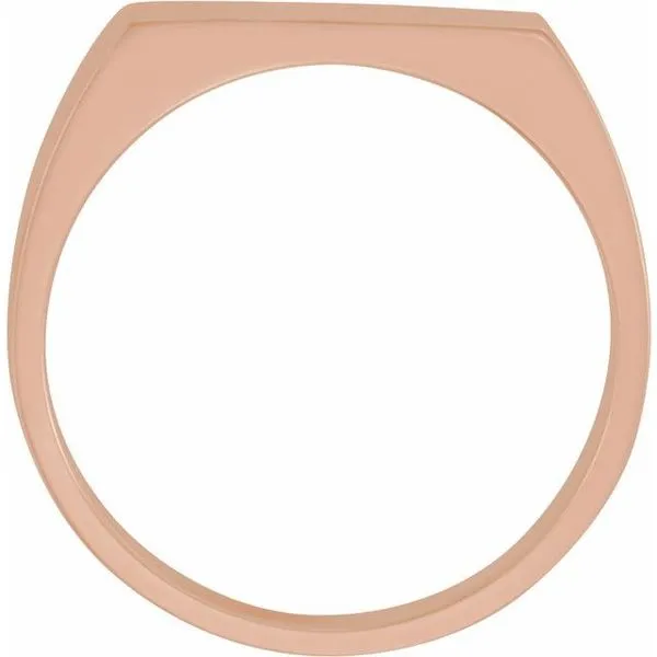 Rectangle Signet Ring Image 2 Hopman Jewelers Elkhart, IN