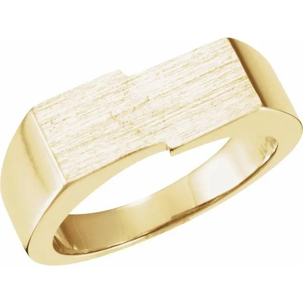 Rectangle Signet Ring James & Williams Jewelers Berwyn, IL
