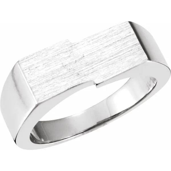 Rectangle Signet Ring James & Williams Jewelers Berwyn, IL