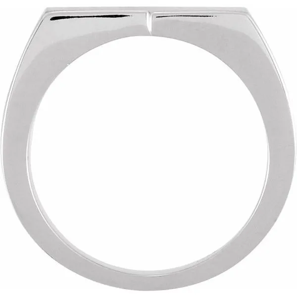 Rectangle Signet Ring Image 2 James & Williams Jewelers Berwyn, IL
