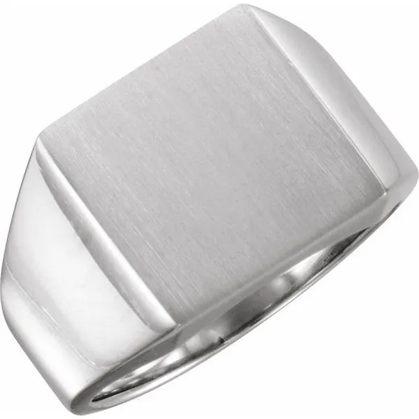 Square Signet Ring Hopman Jewelers Elkhart, IN