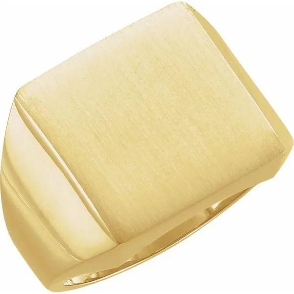 Square Signet Ring James & Williams Jewelers Berwyn, IL