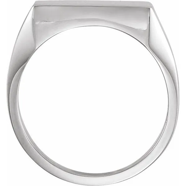 Square Signet Ring Image 2 G.G. Gems, Inc. Scottsdale, AZ