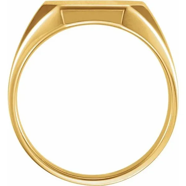 Octagon Signet Ring Image 2 Rasmussen Jewelers Spanish Fork, UT