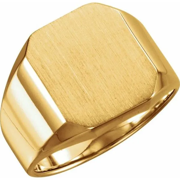 Octagon Signet Ring Arnold's Jewelry and Gifts Logansport, IN