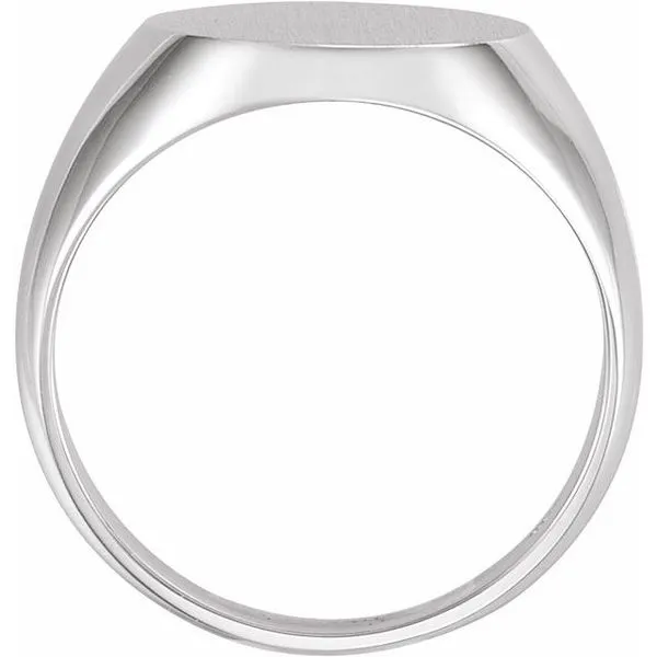 Oval Signet Ring Image 2 James & Williams Jewelers Berwyn, IL