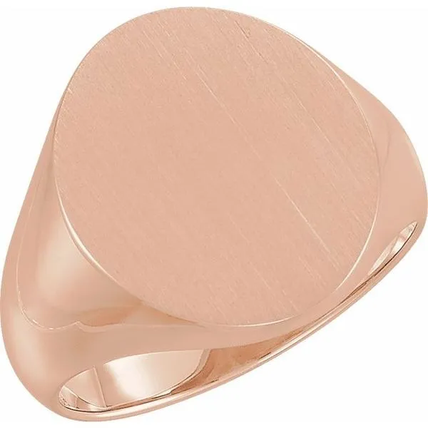 Oval Signet Ring James & Williams Jewelers Berwyn, IL