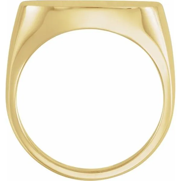 Square Signet Ring Image 2 Arnold's Jewelry and Gifts Logansport, IN