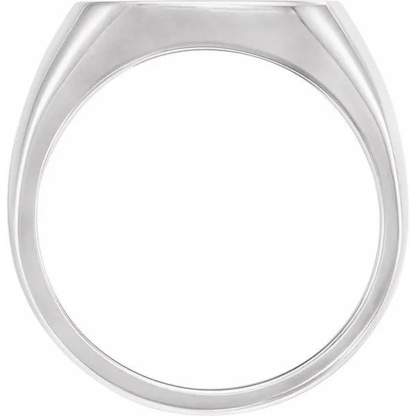 Square Signet Ring Image 2 Arnold's Jewelry and Gifts Logansport, IN