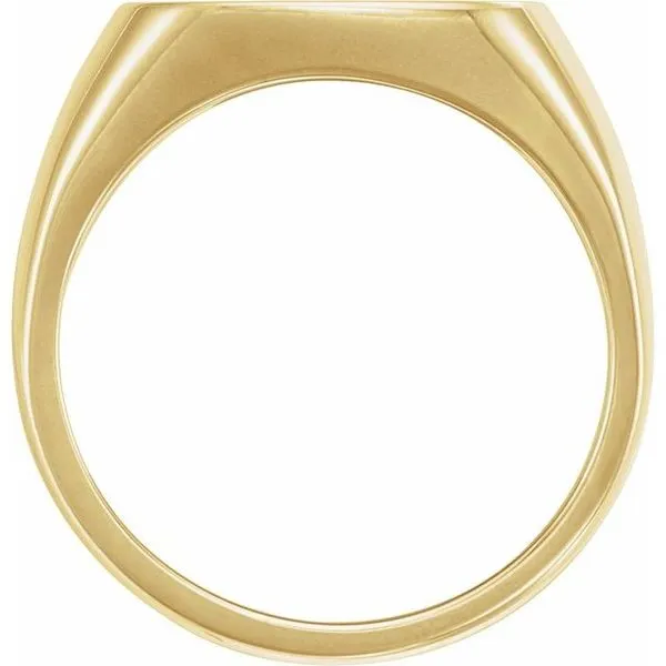 Square Signet Ring Image 2 Hopman Jewelers Elkhart, IN