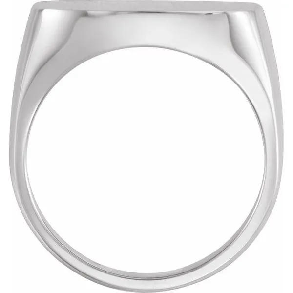 Square Signet Ring Image 2 Hopman Jewelers Elkhart, IN
