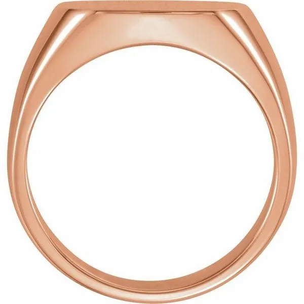 Square Signet Ring Image 2 Leslie E. Sandler Fine Jewelry and Gemstones rockville , MD