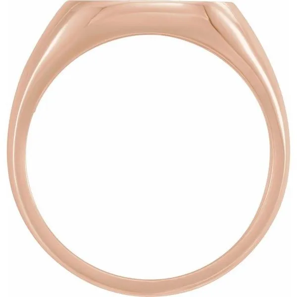 Square Signet Ring Image 2 James & Williams Jewelers Berwyn, IL