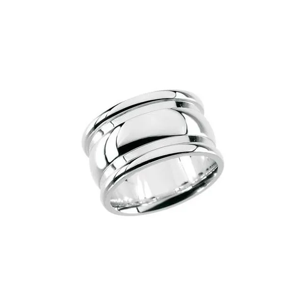 Grooved Ring James & Williams Jewelers Berwyn, IL